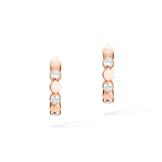 D-Vibes Mini-Creolen, Roségold • Diamant von Messika (13450-PG)