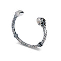 Deakin and Francis Silver Armreif Skull (G06260001) aus Sterlingsilber
