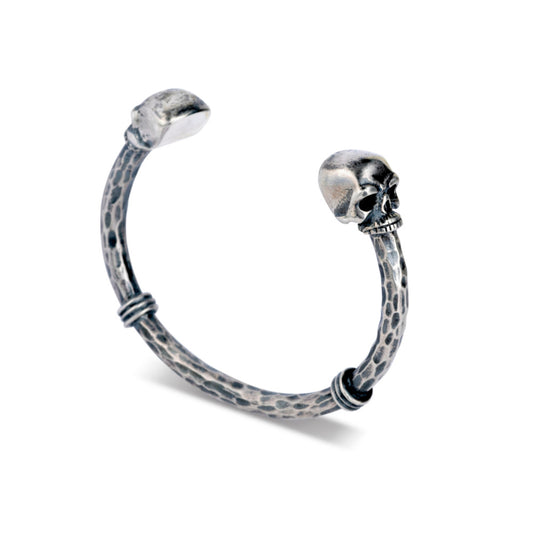 Deakin and Francis Silver Armreif Skull (G06260001) aus Sterlingsilber