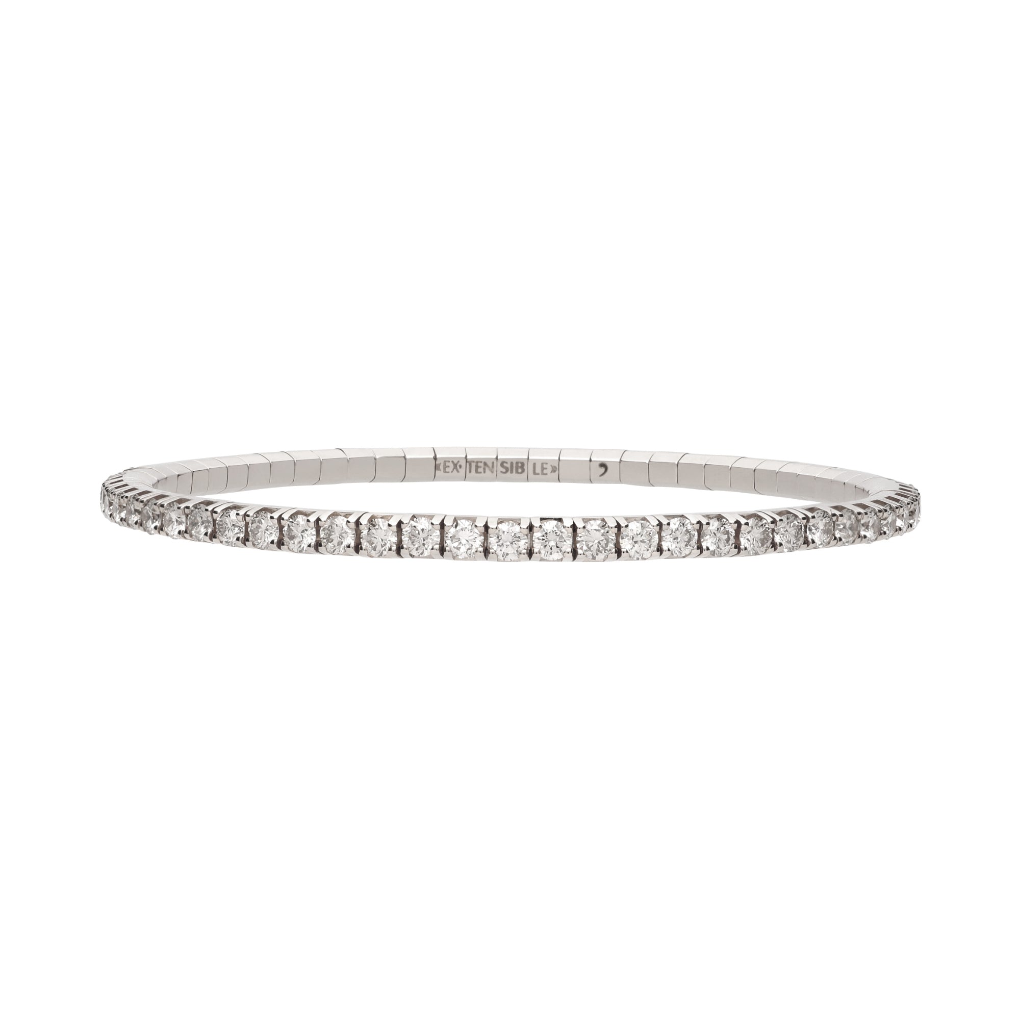 Demeglio Tennisarmband (BTE10DBOB) aus Weißgold mit Diamant