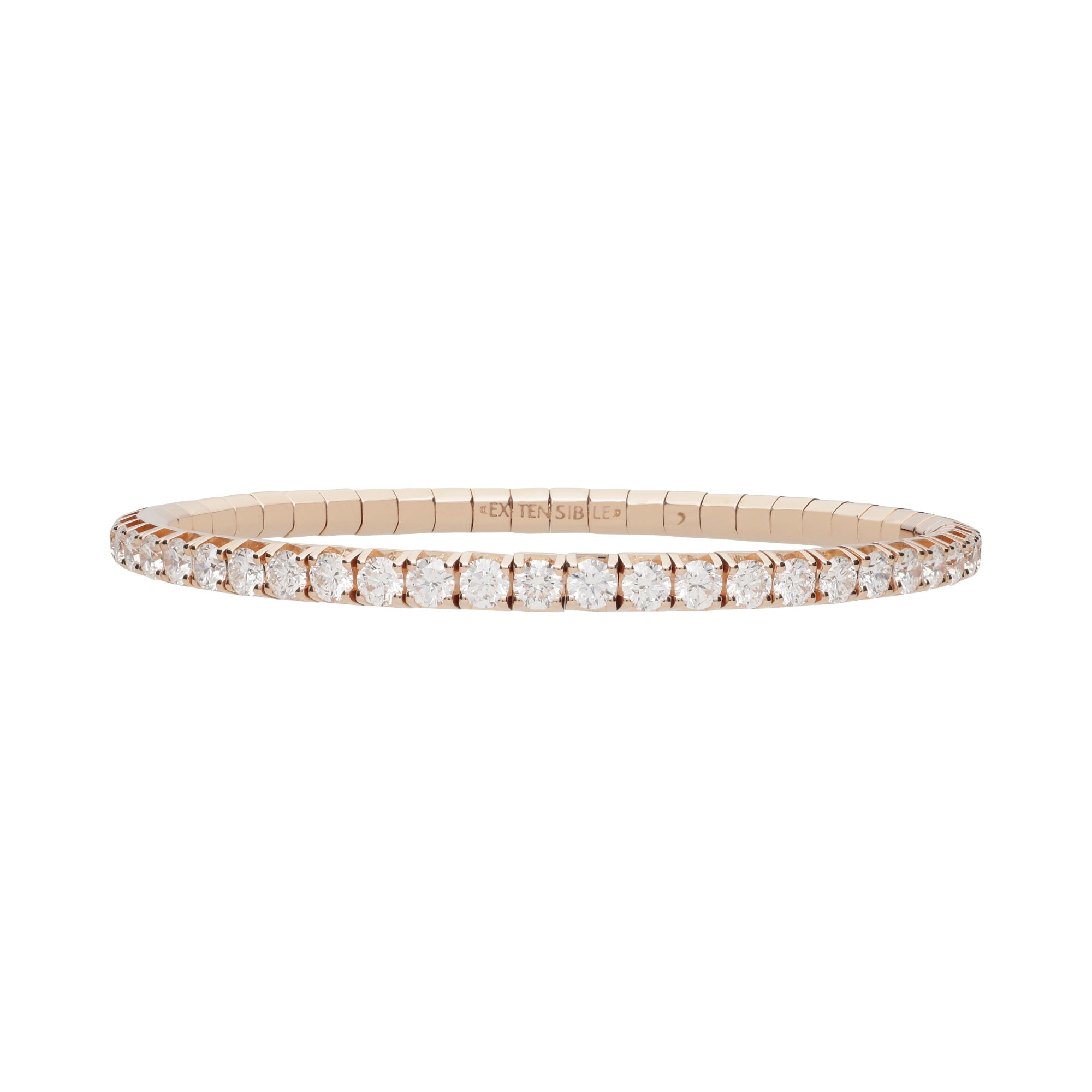 Demeglio Tennisarmband (BTE135DBOR) aus Roségold mit Diamant