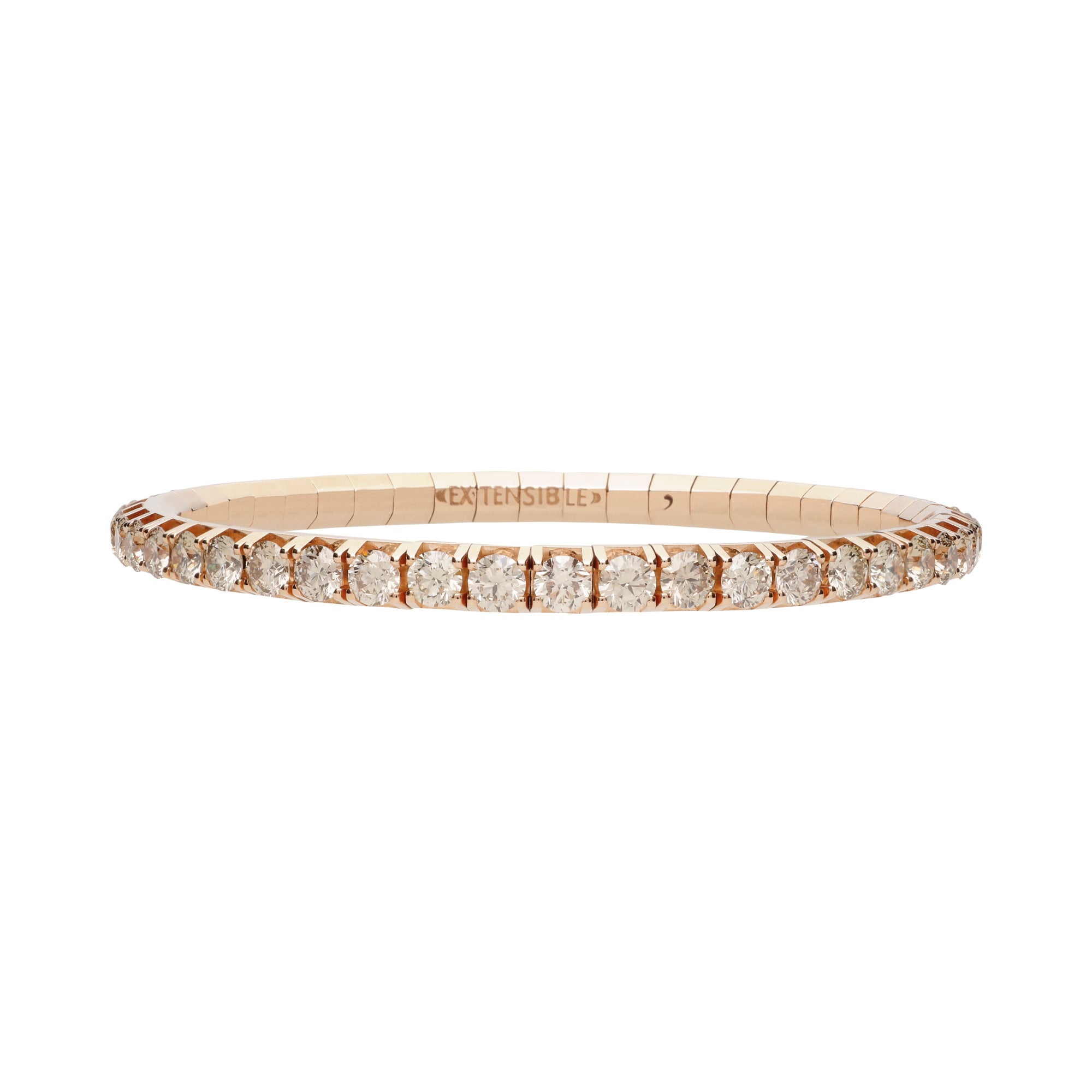 Demeglio Tennisarmband (BTE155DBWOR) aus Roségold mit Diamant
