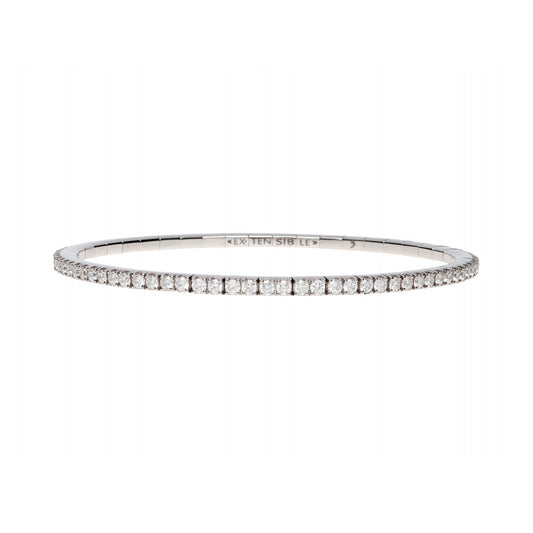 Demeglio Tennisarmband (BTE65DBOB) aus Weißgold mit Diamant
