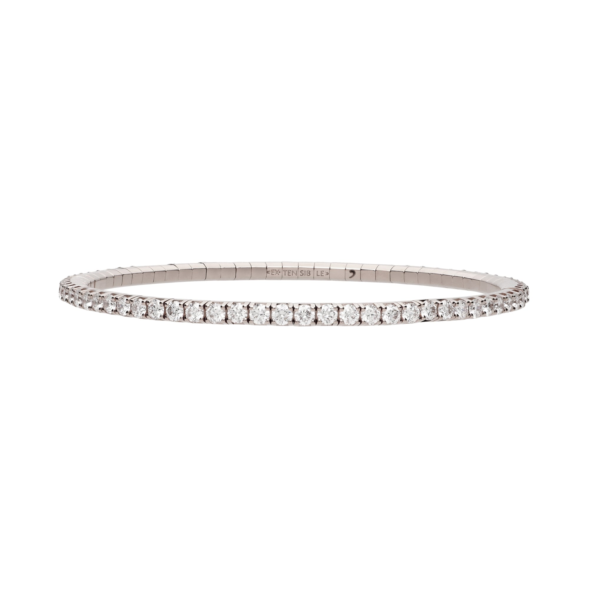 Demeglio Tennisarmband (BTE85DBOB) aus Weißgold mit Diamant