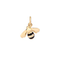 DoDo Anhänger Biene (DMC0016-BEE00-ENEOG) aus Gelbgold mit Emaille
