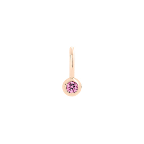 DoDo Anhänger Bollicine (DMC4001-BOLLI-ZRL9R) aus Roségold mit Saphir