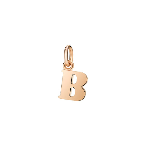 DoDo Anhänger Buchstabe B (DMB2005-LETBL-0009R) aus Roségold