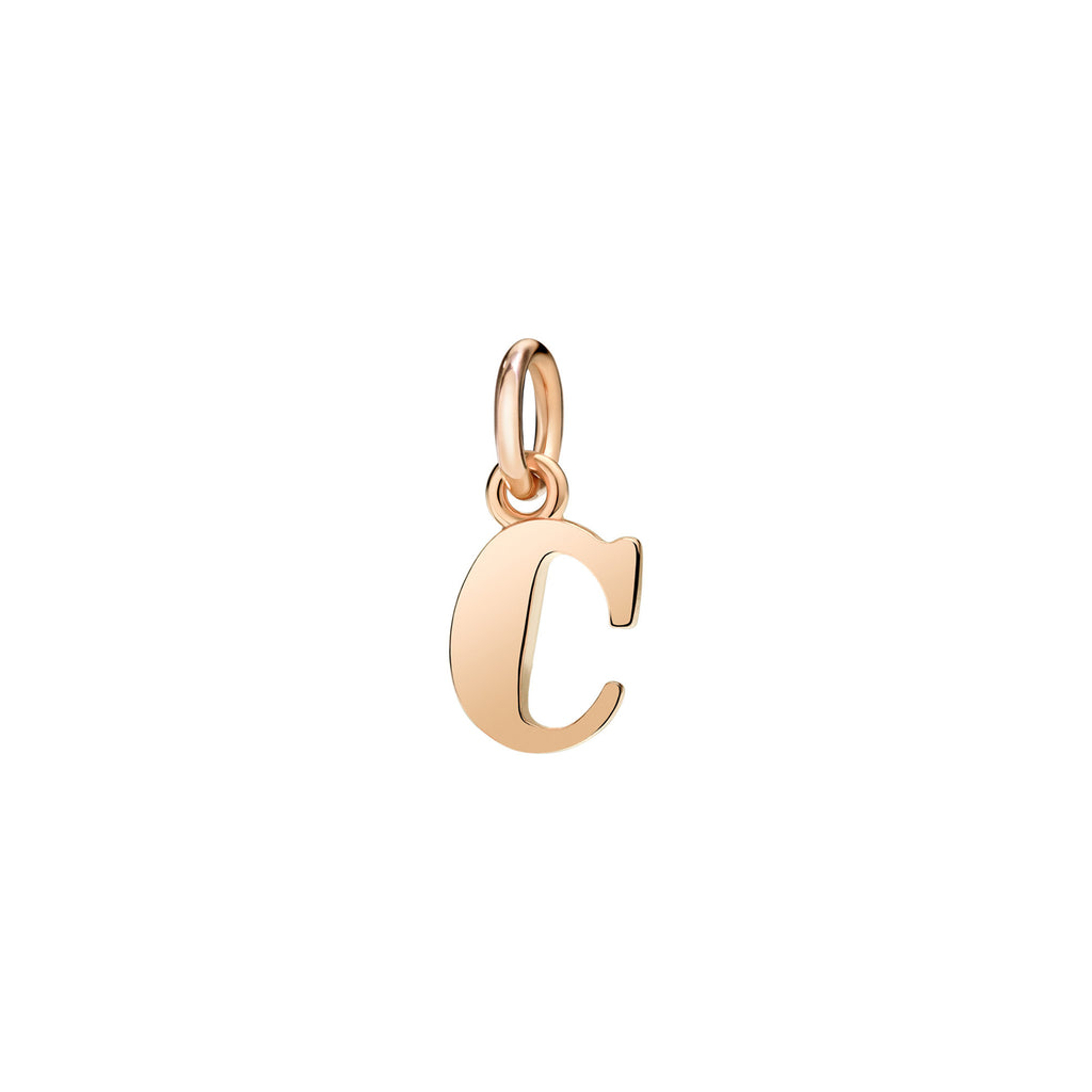 DoDo Anhänger Buchstabe C (DMB2006-LETCL-0009R) aus Roségold