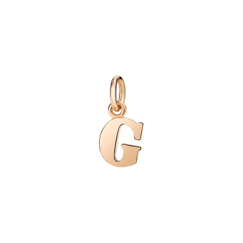 DoDo Anhänger Buchstabe G (DMB2010-LETGL-0009R) aus Roségold