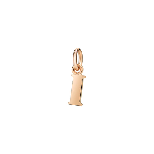 DoDo Anhänger Buchstabe I (DMB2012-LETIL-0009R) aus Roségold