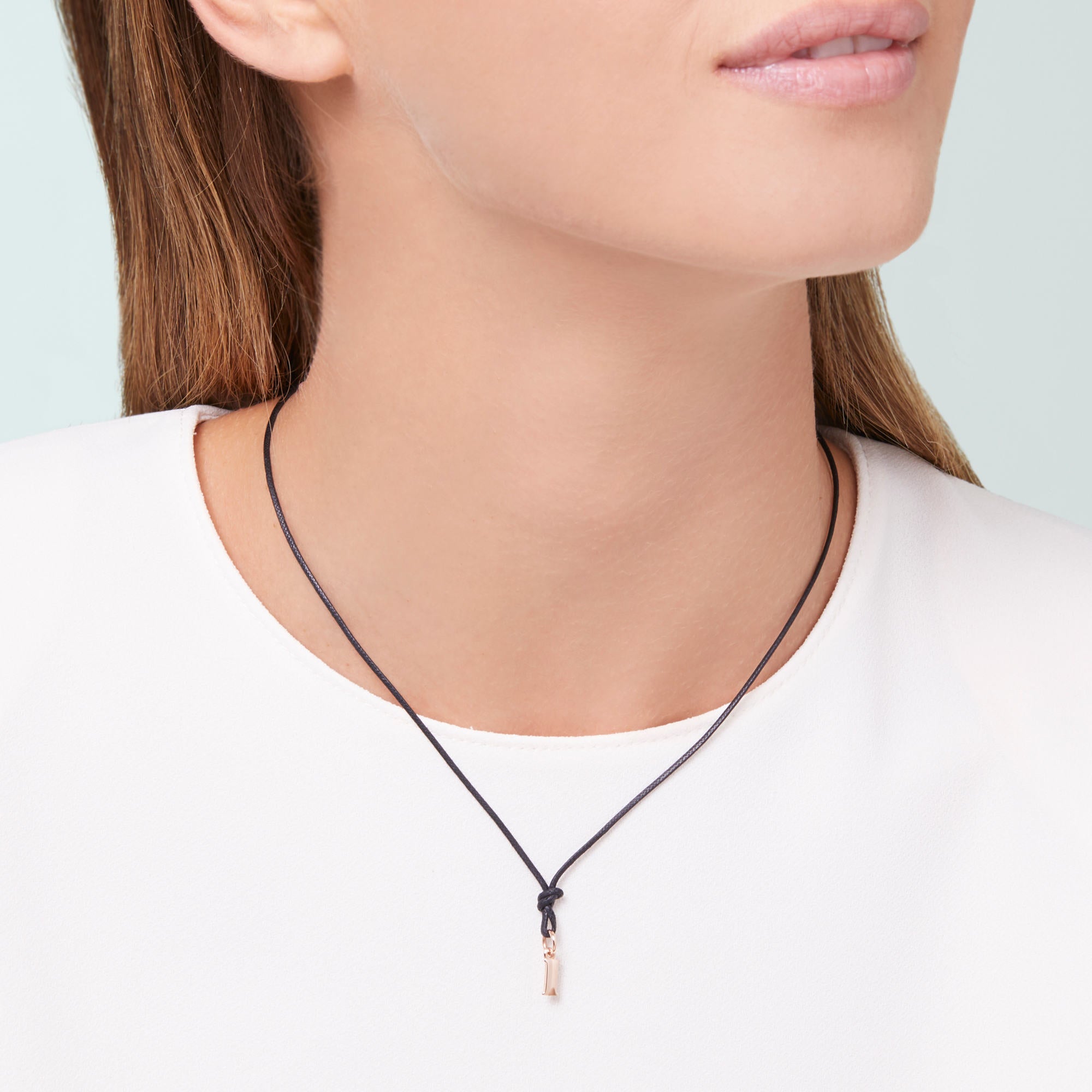 DoDo Anhänger Buchstabe I (DMB2012-LETIL-0009R) aus Roségold