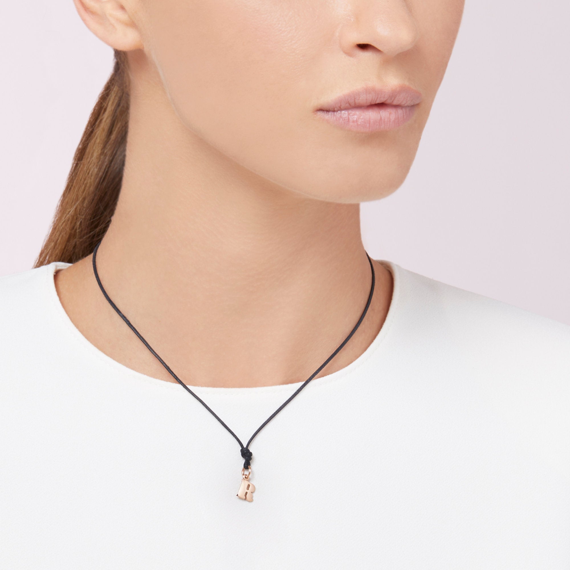 DoDo Anhänger Buchstabe R (DMB2021-LETRL-0009R) aus Roségold