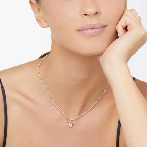 DoDo Anhänger Buchstabe W (DMB2026-LETWL-0009R) aus Roségold