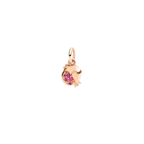 DoDo Anhänger Granatapfel mit Rubinen (DMC5006-POMEG-RY09R) aus Roségold mit Rubin
