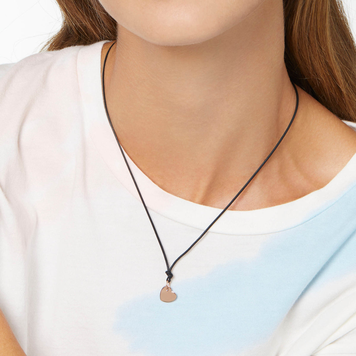DoDo Anhänger Herz (DMB7035-HEARL-0009R) aus Roségold