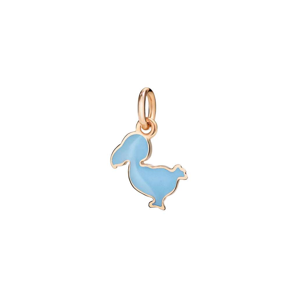 DoDo Anhänger Junior (DMB5002-JUNIS-EAZ9R) aus Roségold mit Emaille