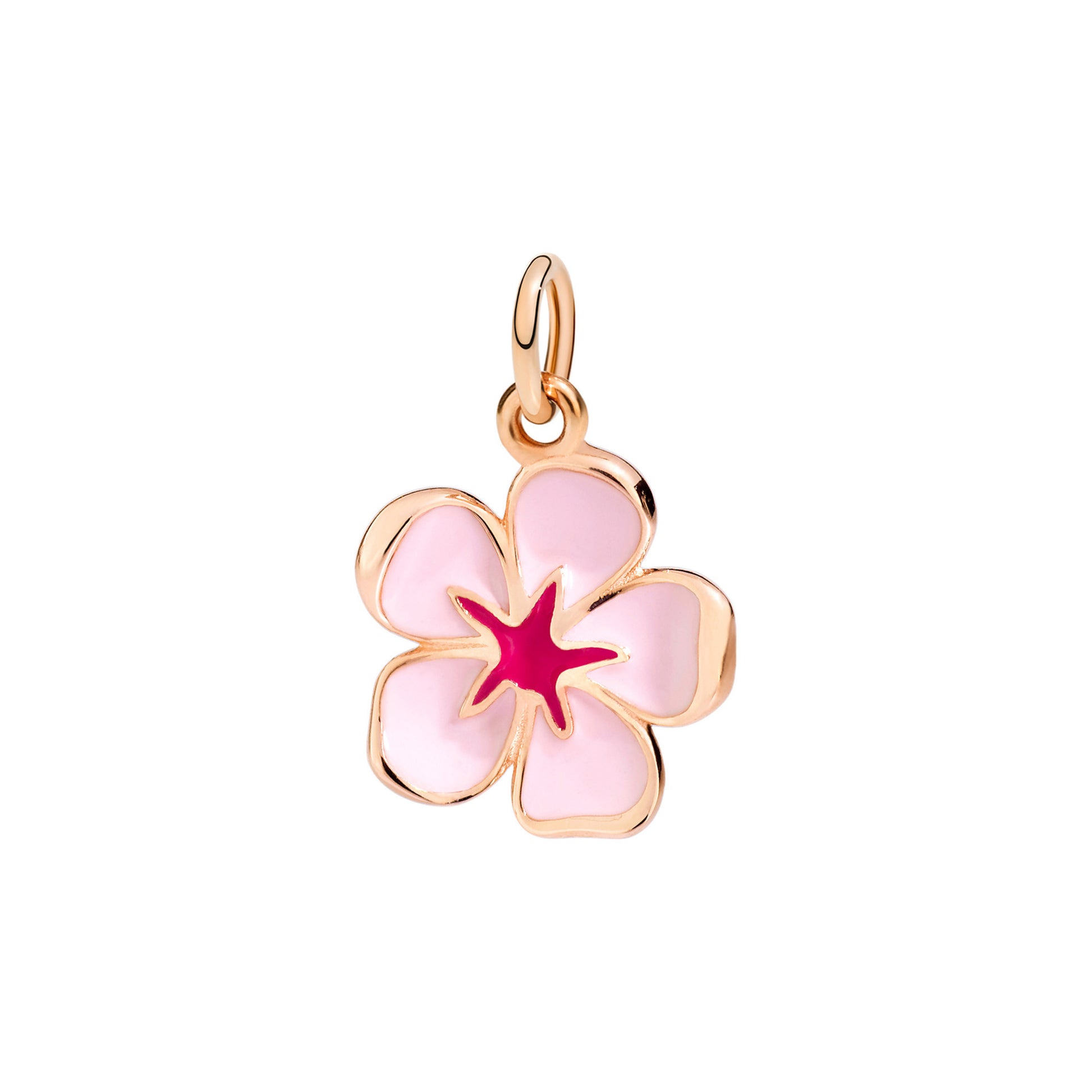 DoDo Anhänger Kirschblüte (DMB9026-FLOWS-ERO9R) aus Roségold mit Emaille