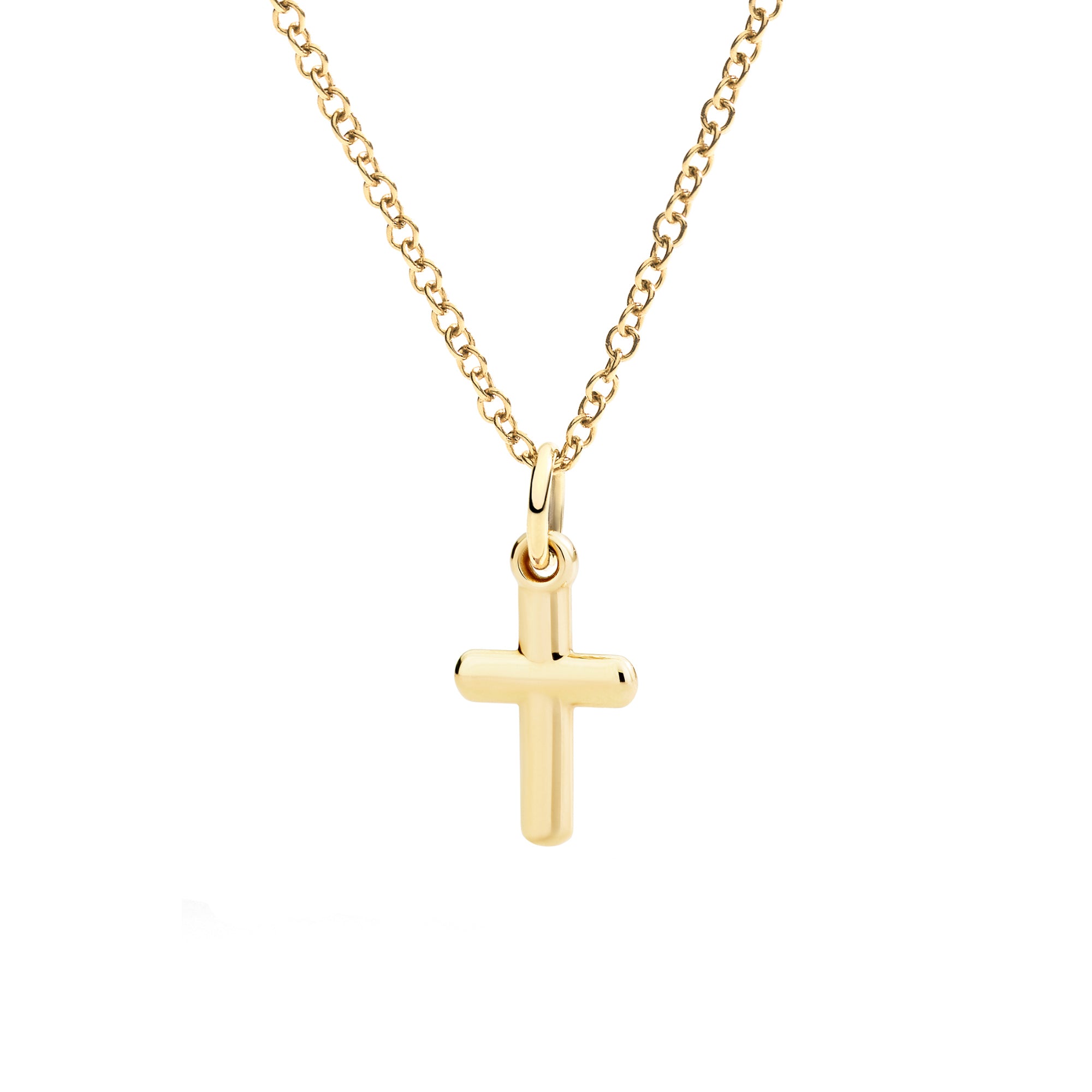 DoDo Anhänger Kreuz (DMC6003-CROSS-0009G) aus Gelbgold