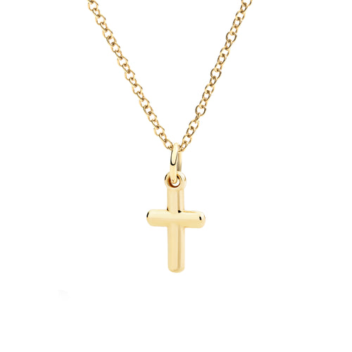 DoDo Anhänger Kreuz (DMC6003-CROSS-0009G) aus Gelbgold