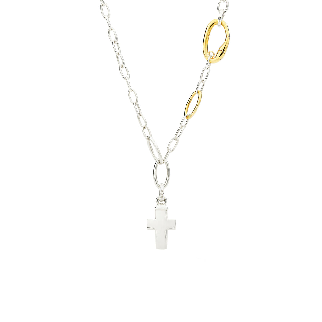 DoDo Anhänger Maxi Kreuz (DMC6007-CROSS-000AG) aus Silber