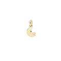 DoDo Anhänger Mond (DMC5018-MOONS-DB09G) aus Gelbgold mit Diamant
