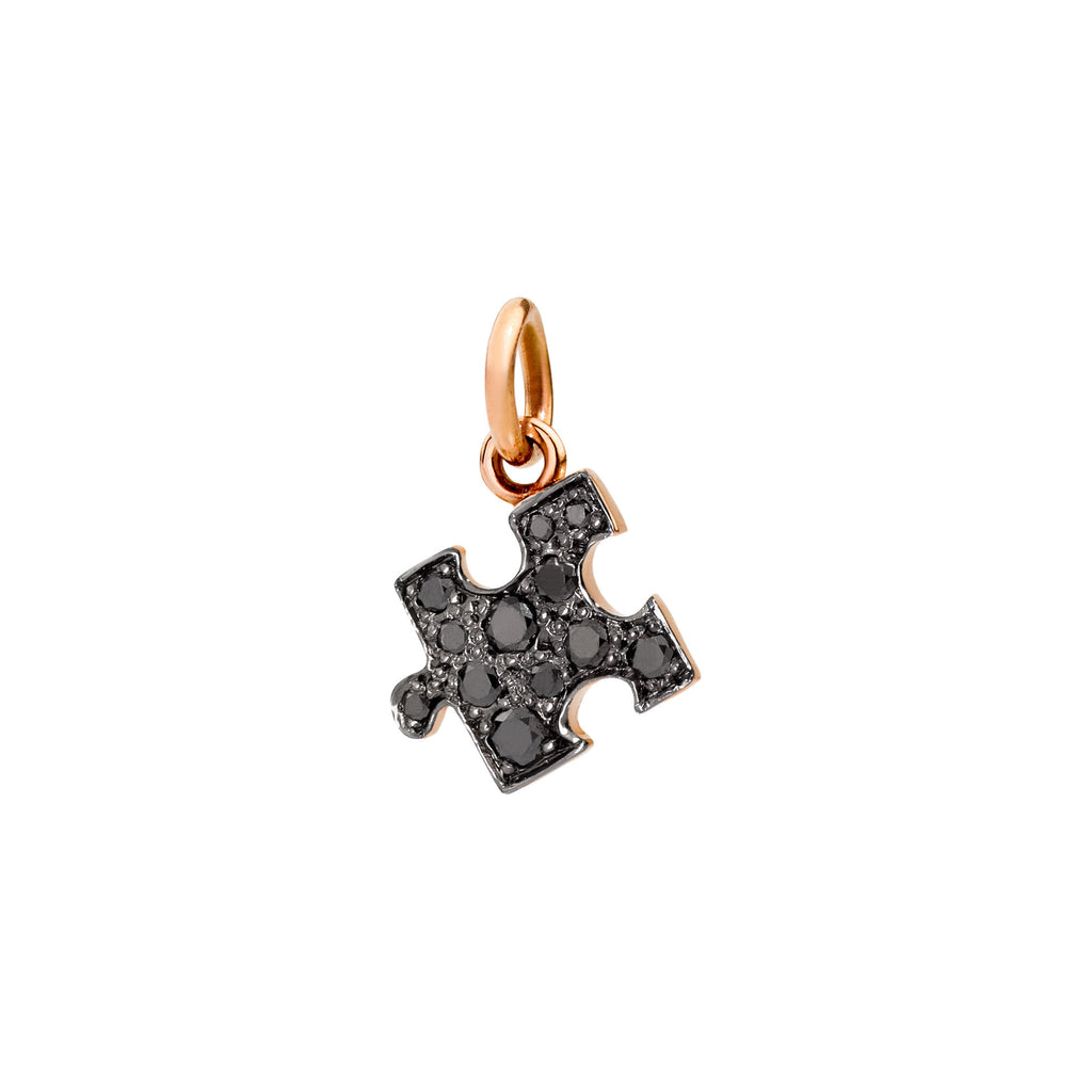 DoDo Anhänger Puzzle „Precious“ (DMC1001-PZZLS-DBB9R) aus Roségold mit Diamant