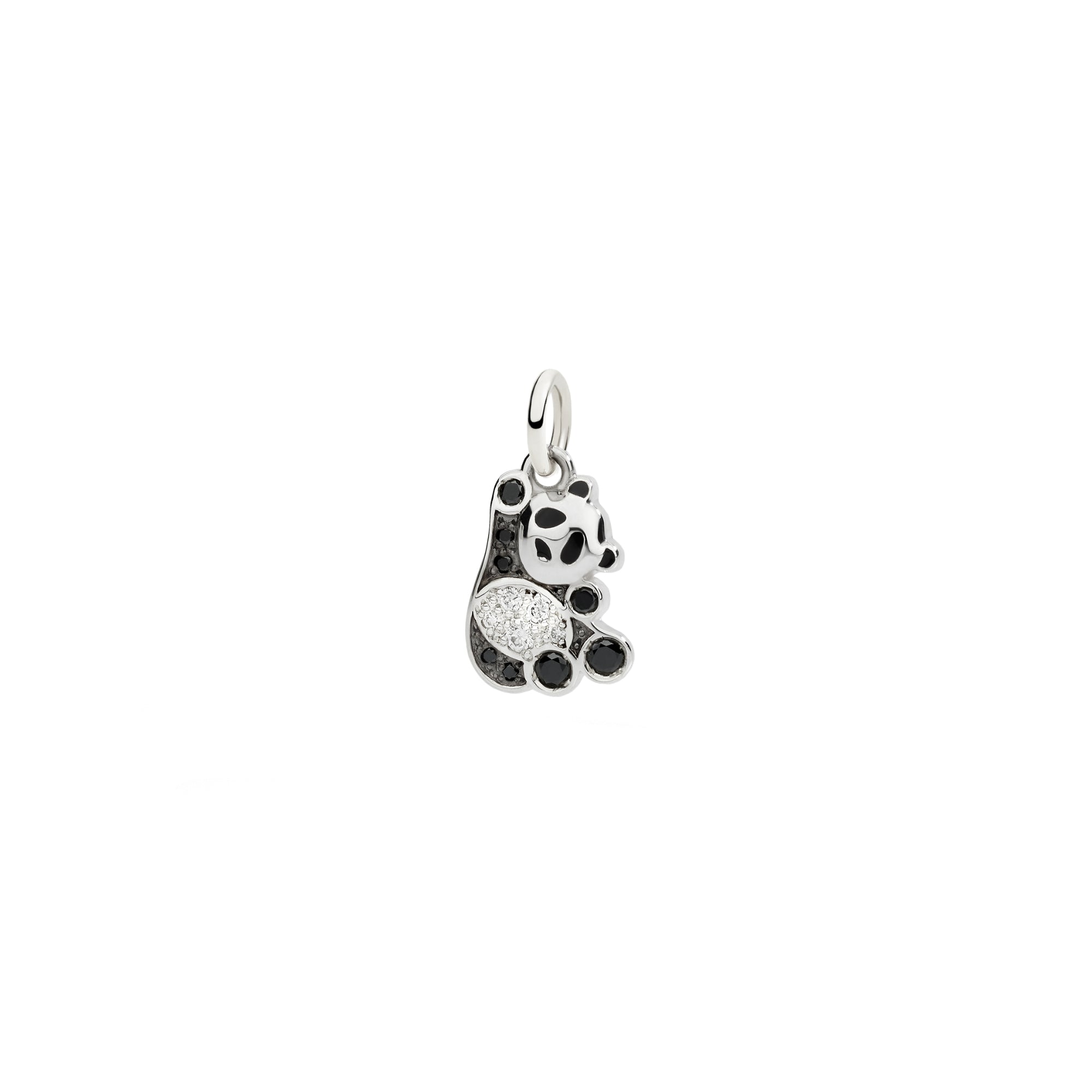 DoDo Anhänger Schlange (DMC6034-PANDA-DBXAG) aus Silber mit Diamant