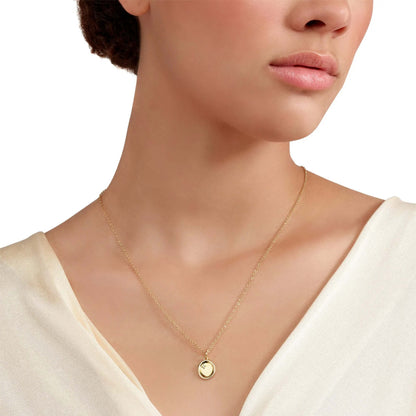 DoDo Anhänger Siegel (DMC5020-SIGNE-DB09G) aus Gelbgold mit Diamant