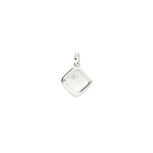 DoDo Anhänger Siegel (DMC5021-SIGNE-DB0AG) aus Silber mit Diamant