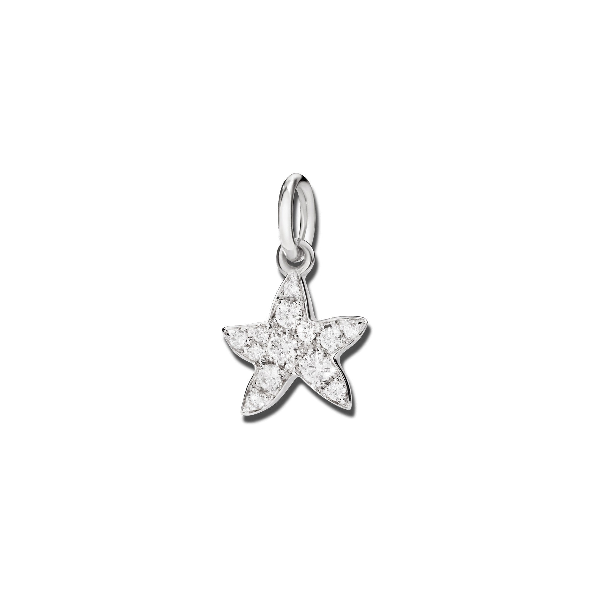 DoDo Anhänger Stellina „Precious“ (DMB5003-STARS-DB0OB) aus Weißgold mit Diamant