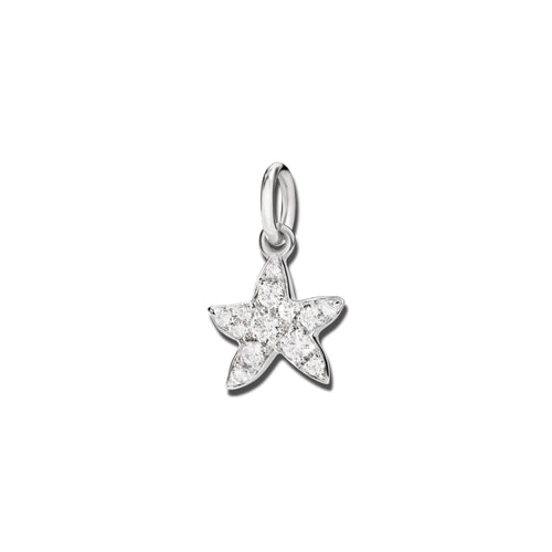 DoDo Anhänger Stellina „Precious“ (DMB5003-STARS-DB0OB) aus Weißgold mit Diamant