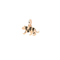 DoDo Anhänger Tiger (DMC6028-TIGER-DBK9R) aus Roségold mit Diamant