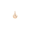 DoDo Anhänger Würfel (DMC4003-DICES-BR09R) aus Roségold mit Diamant