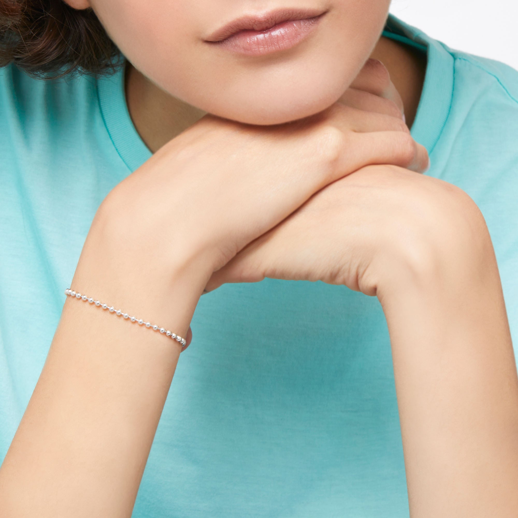 DoDo Armband Bollicine (DBB2001-BOLLI-0009A) aus Bicolor-Gold