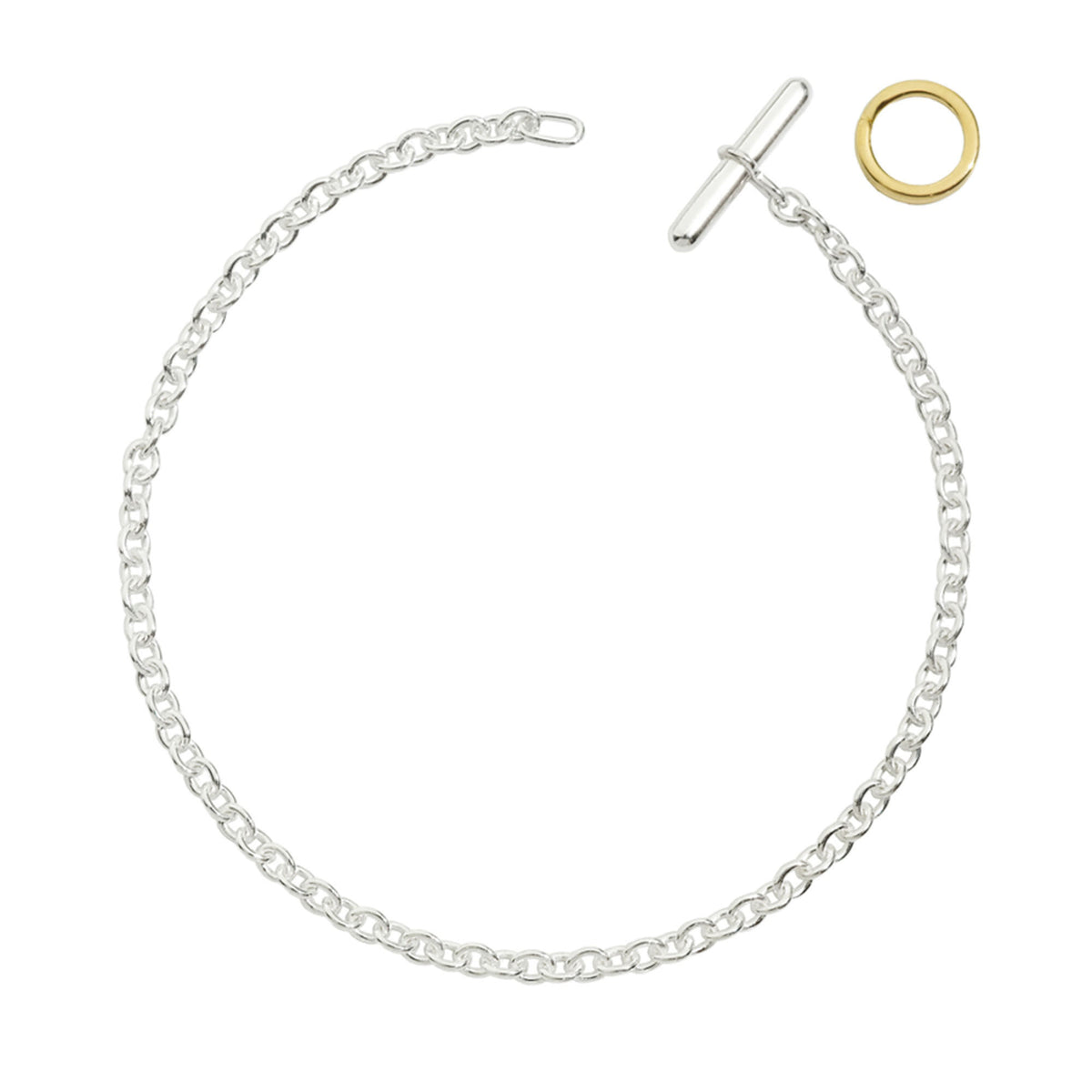 DoDo Armband Essentials (DB94013-CHAIN-000OA) aus Gelbgold, Sterlingsilber