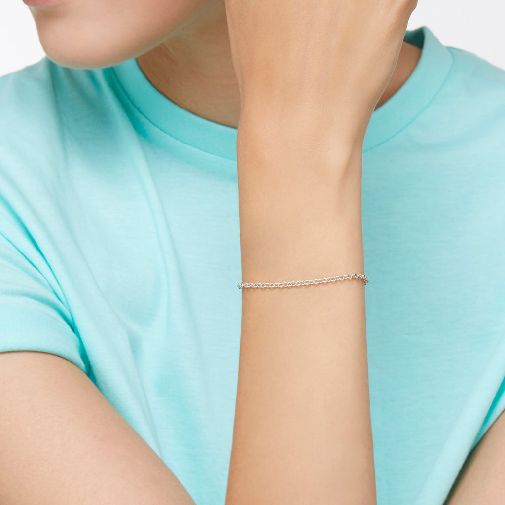 DoDo Armband Essentials (DB94013-CHAIN-000OA) aus Gelbgold, Sterlingsilber