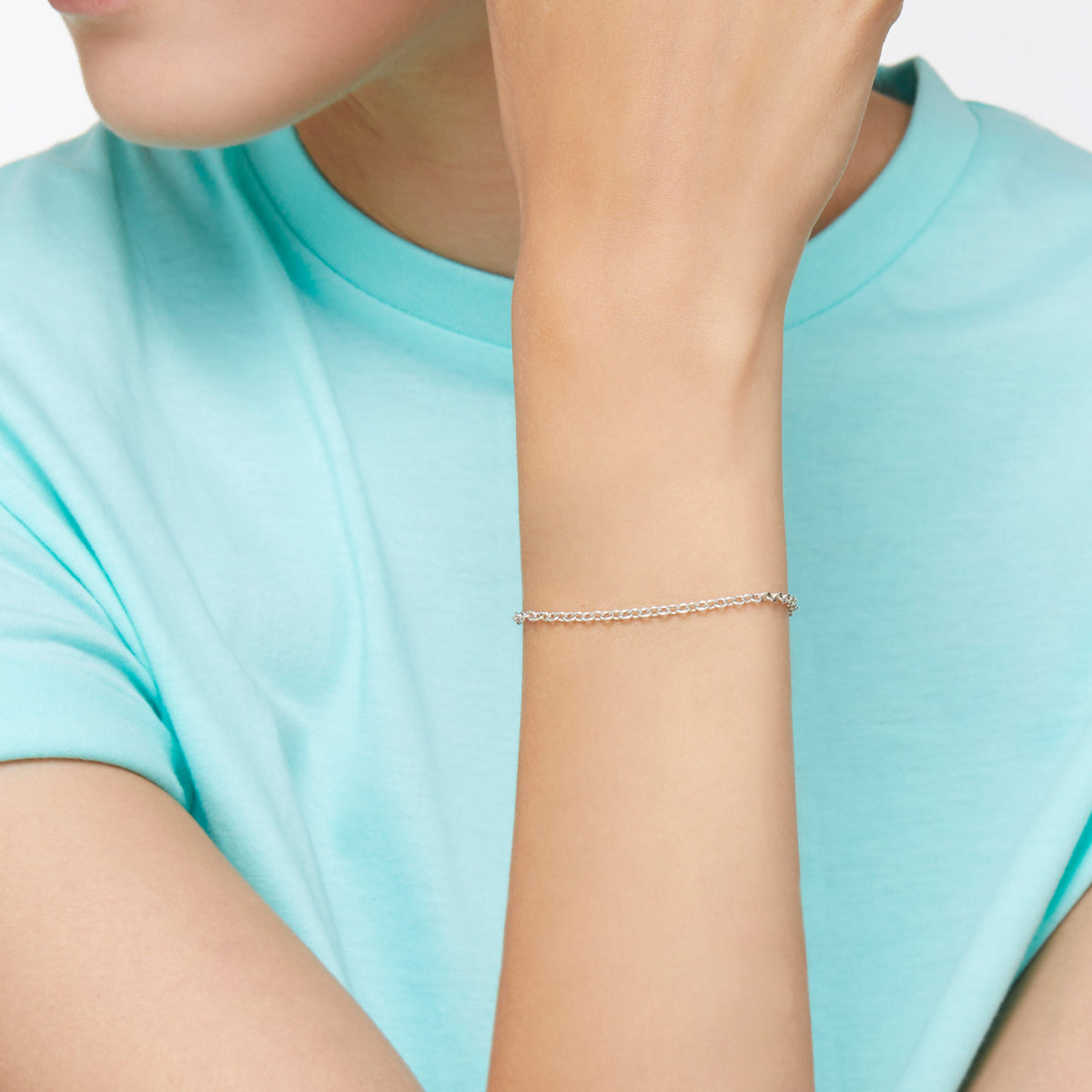 DoDo Armband Essentials (DB94013-CHAIN-000OA) aus Gelbgold, Sterlingsilber