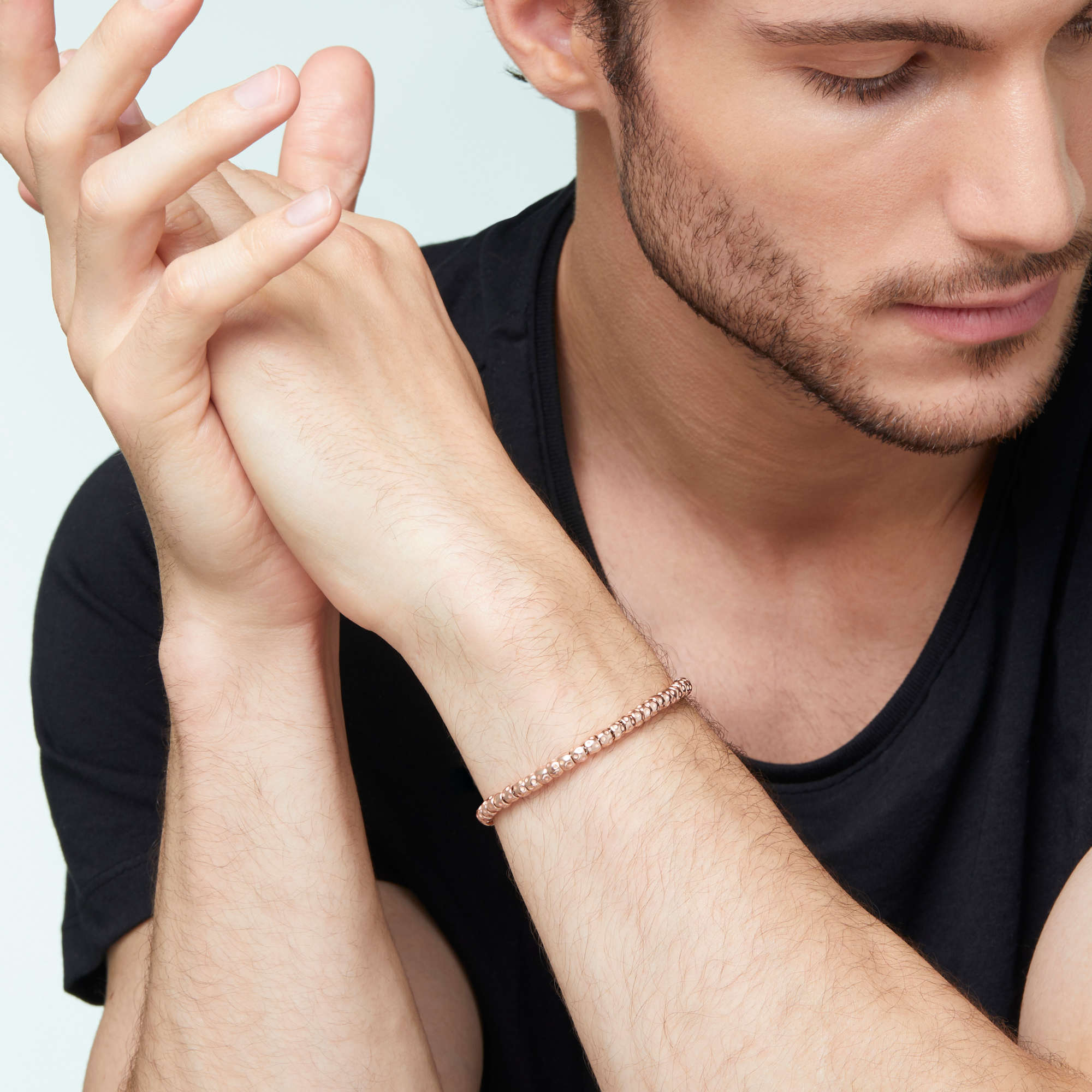 DoDo Armband Granelli (DBC6013-GRANE-G9R9A) aus Bicolor-Gold