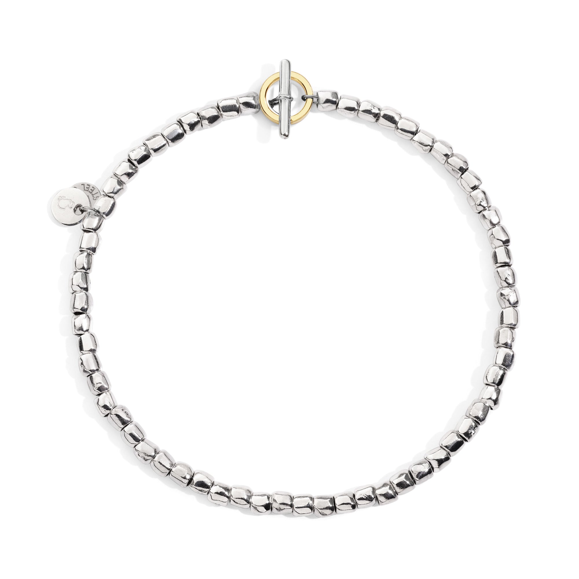 DoDo Armband Mini-Granelli (DBC6014-GRANX-GAGMX) aus Bicolor-Gold