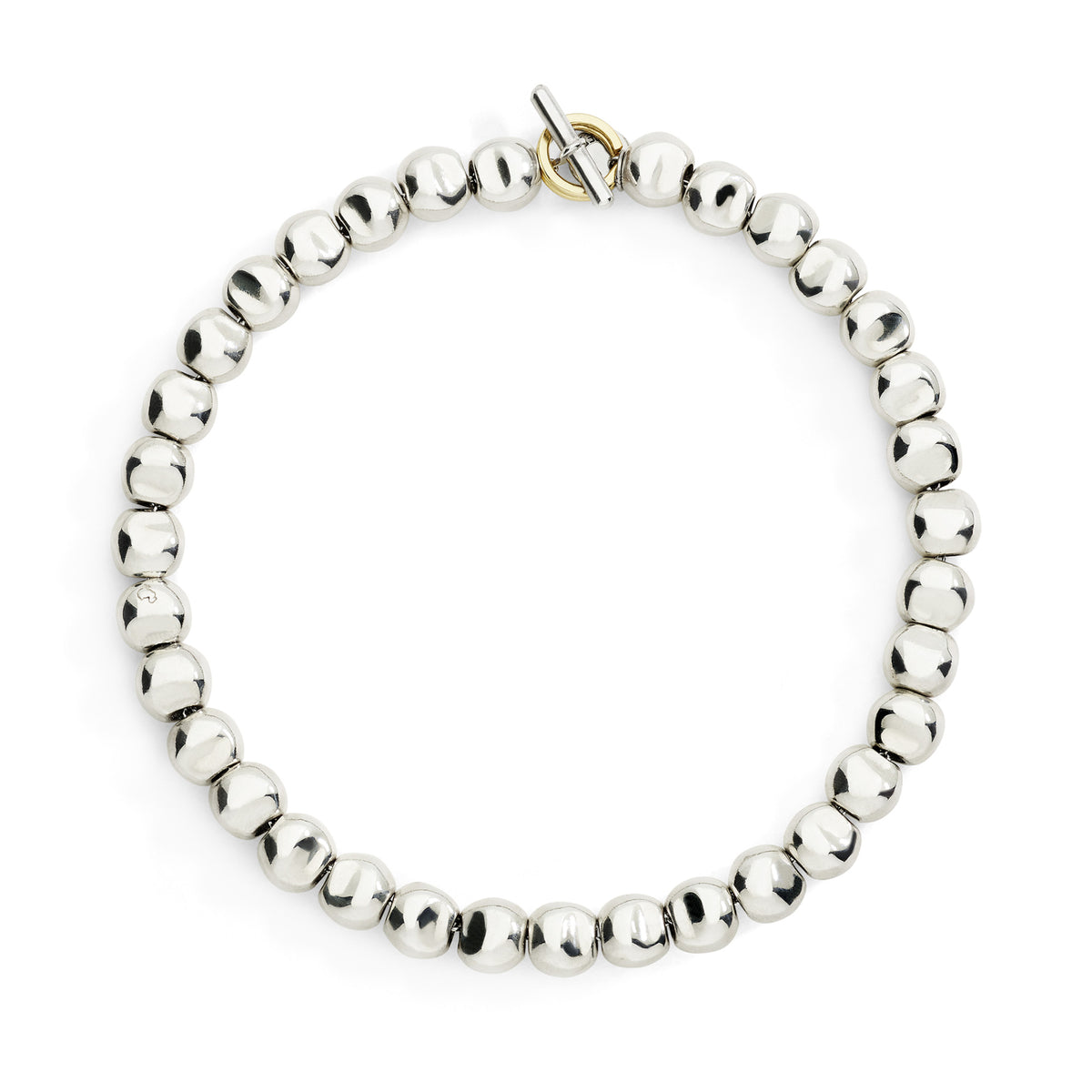 DoDo Armband Mini-Pepita (DBC6000-PEPIT-MIX9A) aus Gelbgold, Sterlingsilber, Edelstahl
