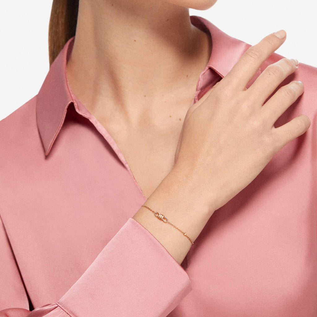DoDo Armband Nodo (DBC3006-KNOTS-0009R) aus Roségold