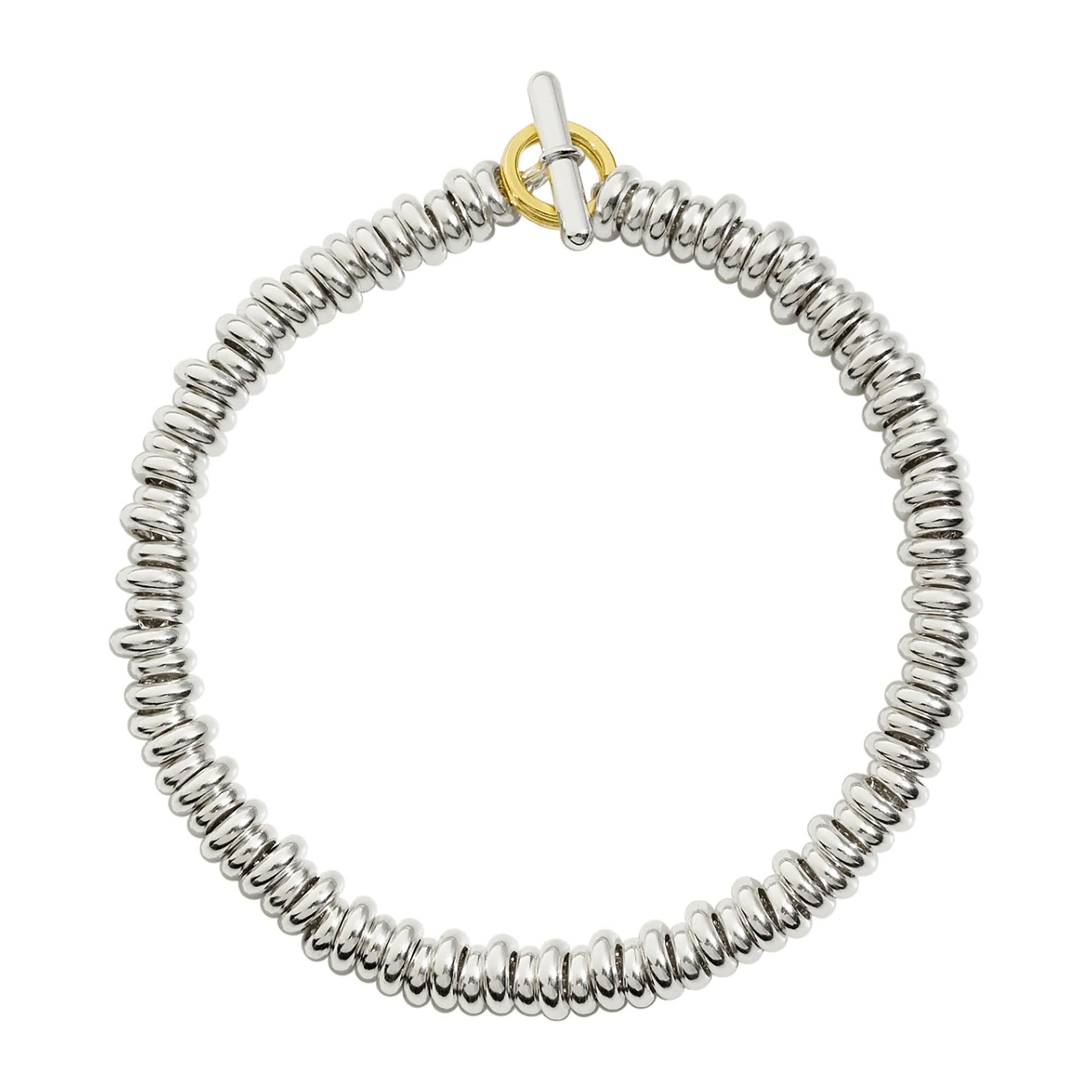 DoDo Armband Rondelle (DBA600A-RONDE-000OA) aus Bicolor-Gold