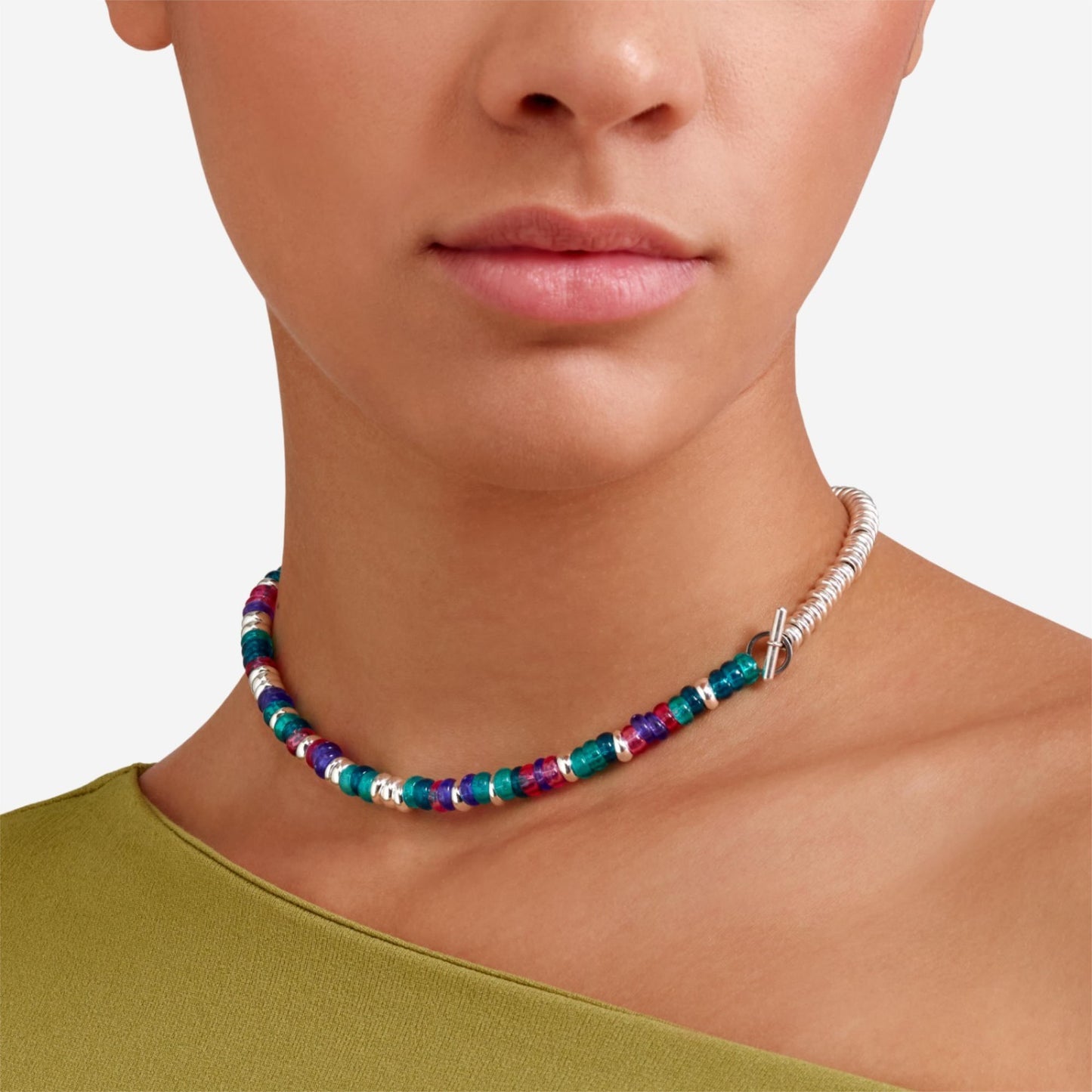 Armband Rondelle, Edelstahl von DoDo (DBC5004-RONDE-VI0AG)