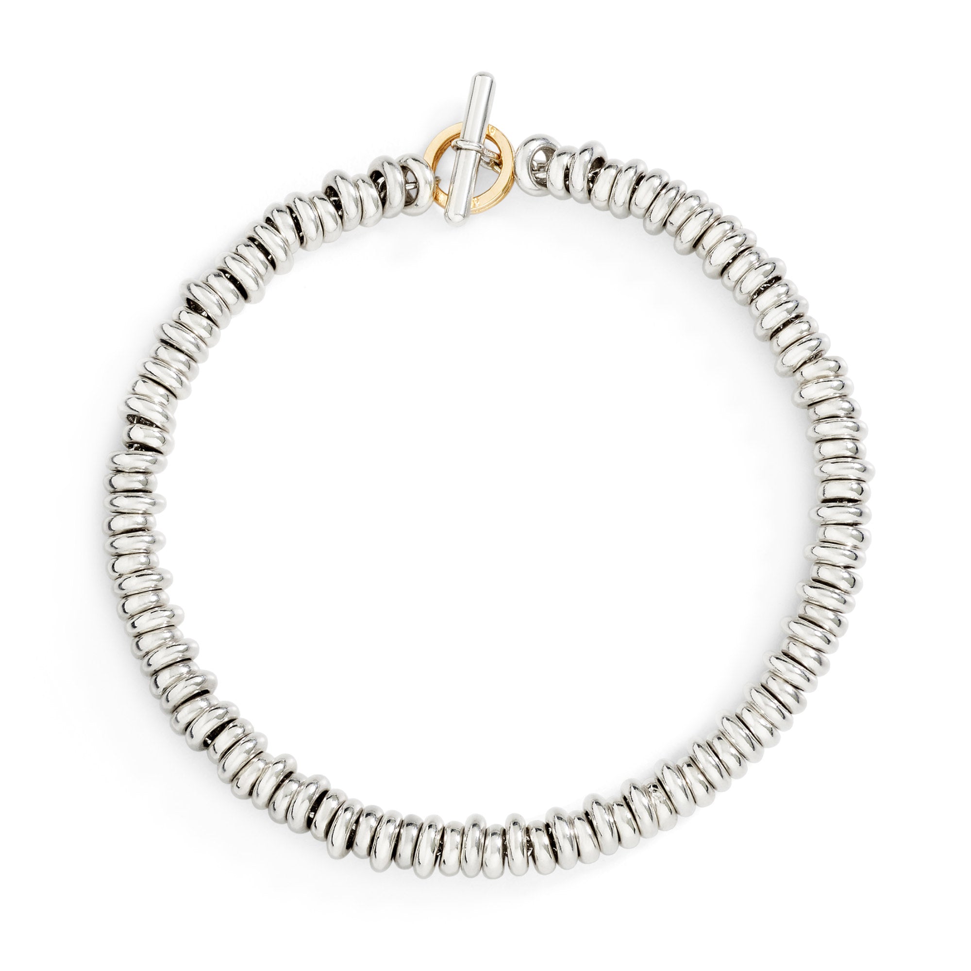 DoDo Armband Rondelle (DBC6027-RONDE-0009A) aus Bicolor-Gold