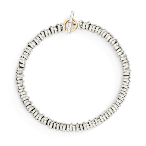 DoDo Armband Rondelle (DBC6027-RONDE-0009A) aus Bicolor-Gold
