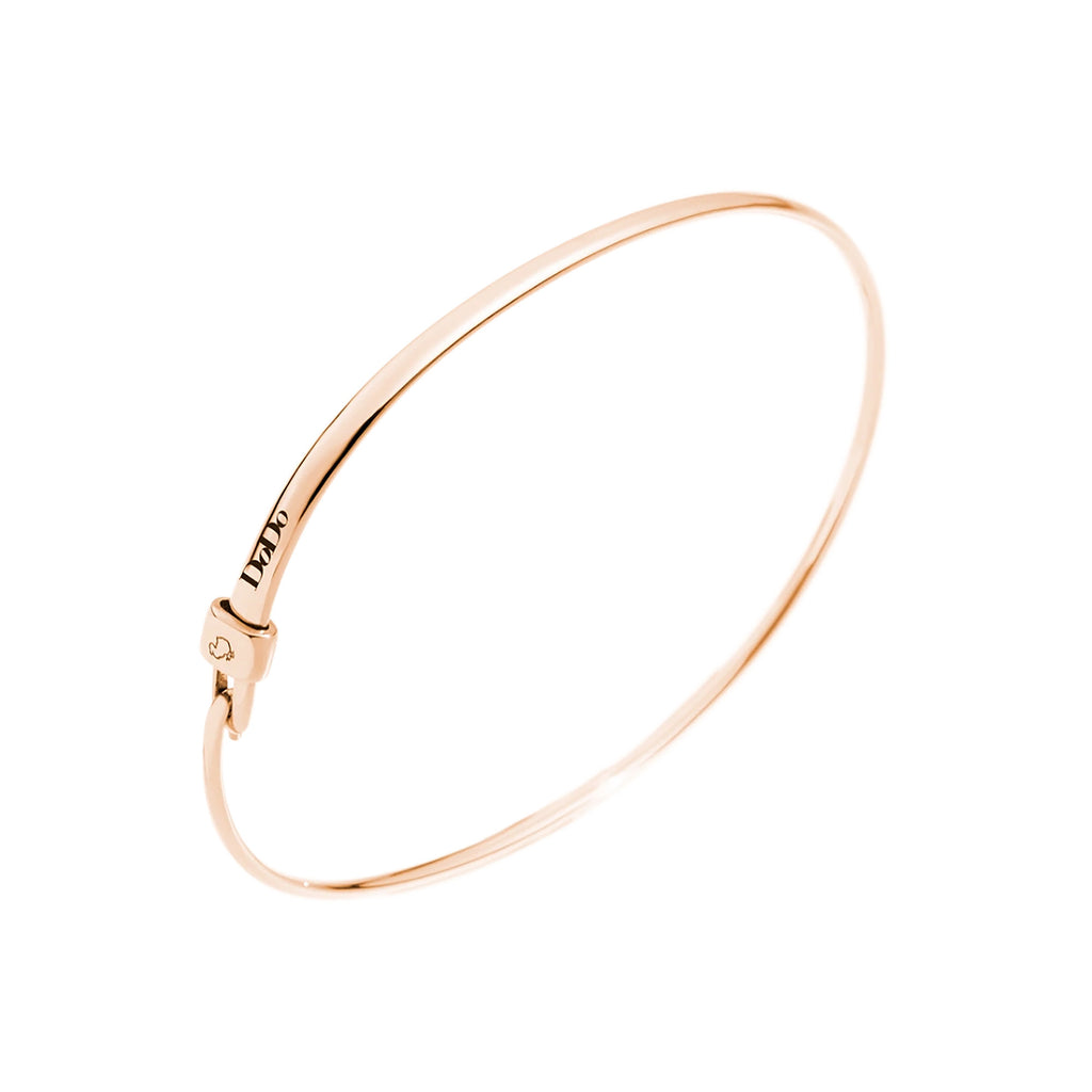 DoDo Armreif Essentials mit Stopper (DBB9003-BANGL-0009R) aus Roségold