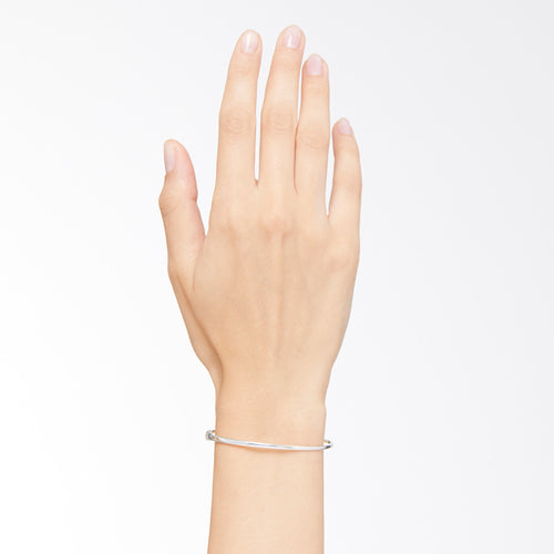 DoDo Armreif Essentials mit Stopper (DBB9003-BANGL-000AG) aus Silber