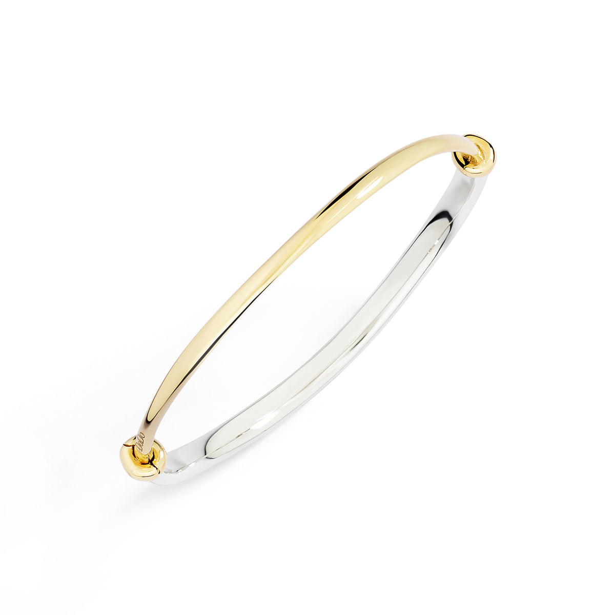 DoDo Armreif Pepita (DBC6011-ESSEN-00A9G) aus Gelbgold, Sterlingsilber