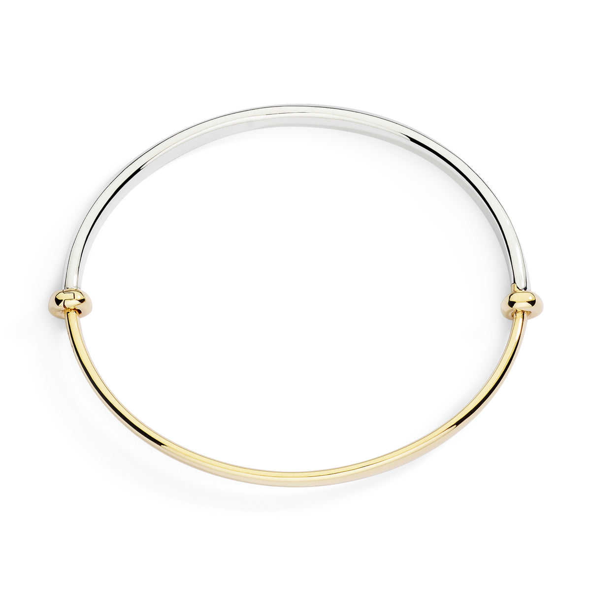 DoDo Armreif Pepita (DBC6011-ESSEN-00A9G) aus Gelbgold, Sterlingsilber