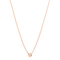 DoDo Collier Bollicine (DCC1002-BOLLI-DB09R) aus Roségold mit Diamant